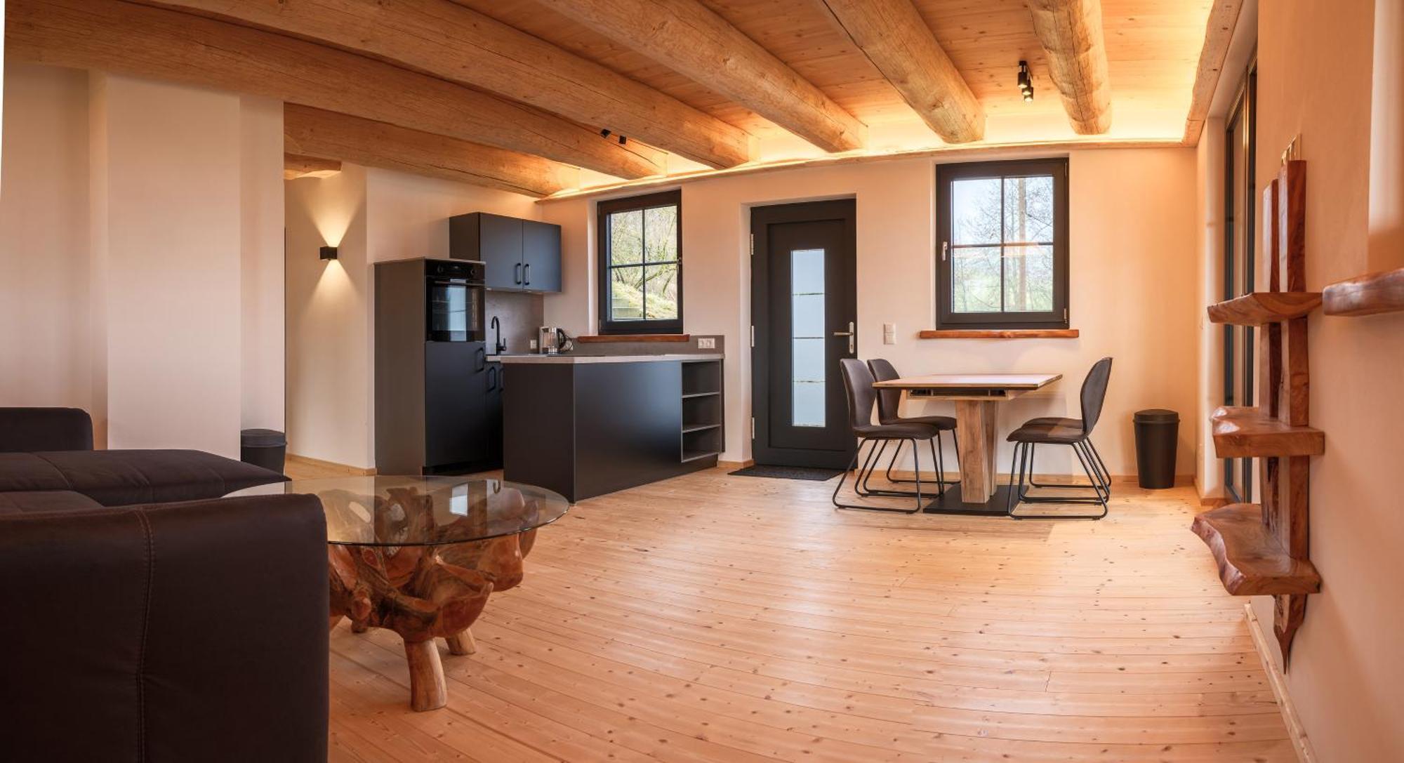 Fichtenhaus Am Wisentpfad Bad Berleburg Bagian luar foto