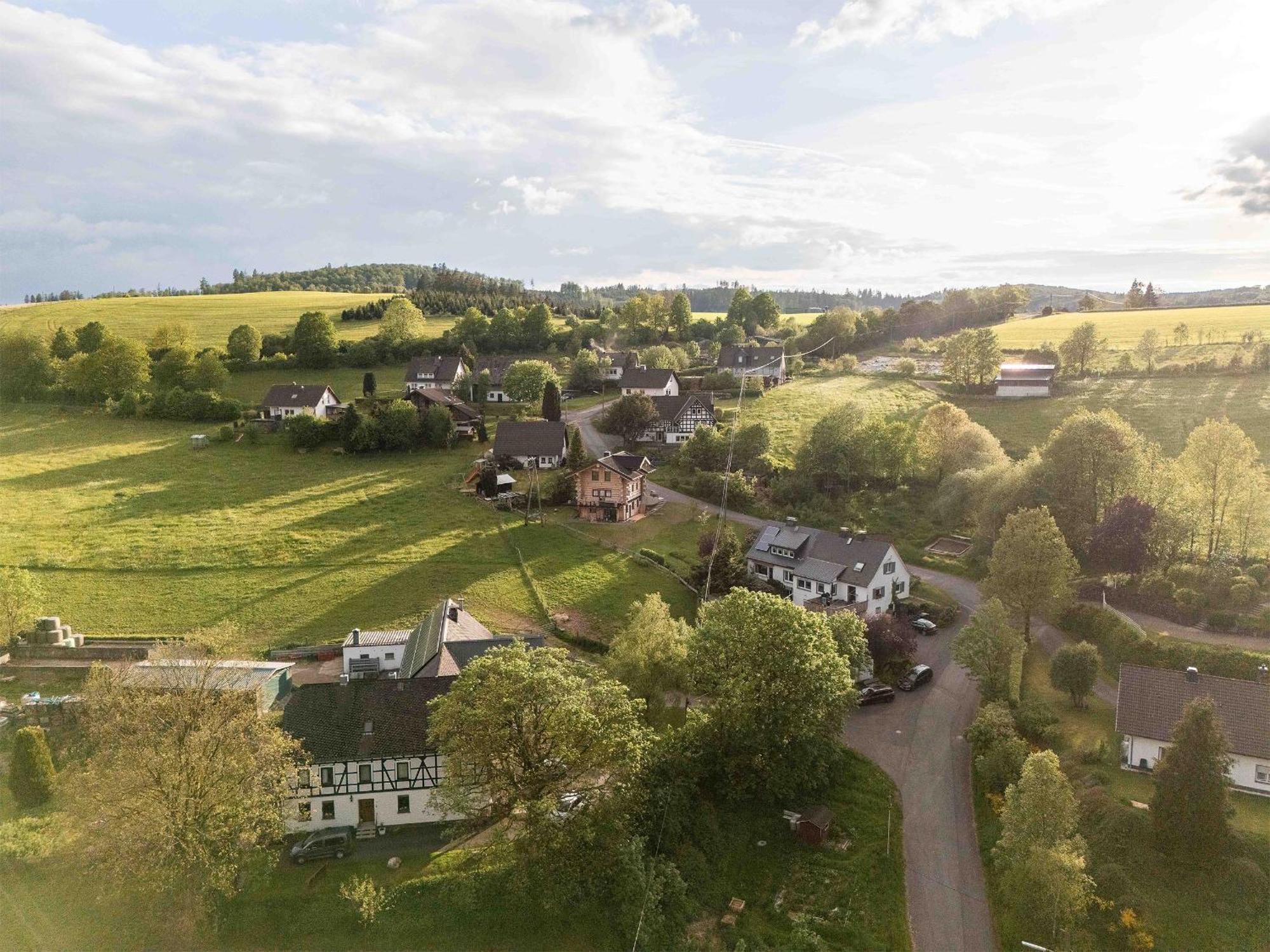 Fichtenhaus Am Wisentpfad Bad Berleburg Bagian luar foto